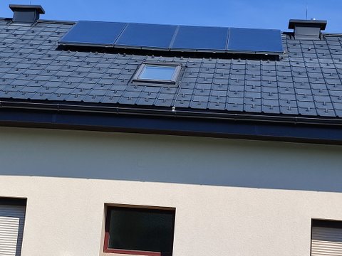 Sonnenkraft Modulkollektoren für Warmwasserbereitung - Weidenauer Stockerau
